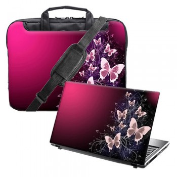 Torba na notebooka laptopa 15" - 15.6" + vinylowa okładka na lapropa